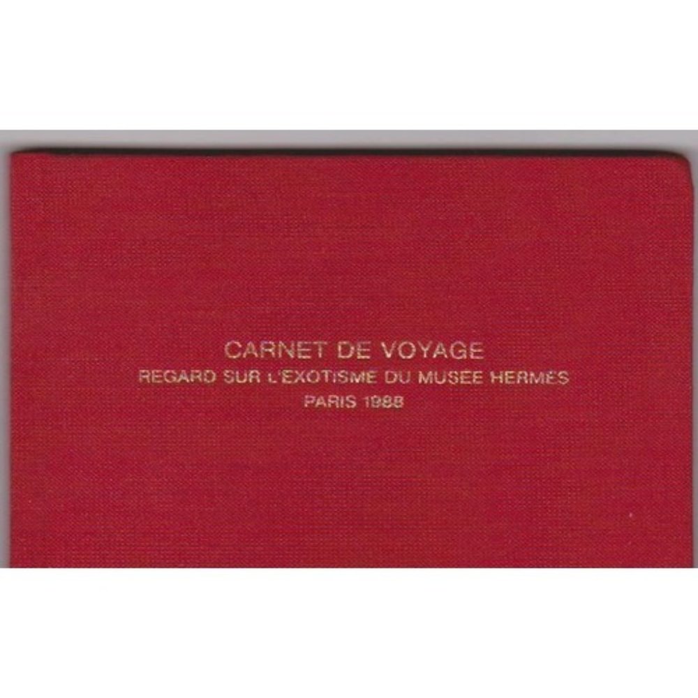 "Travel Diary Looking at the Exoticism of the Hermès Museum Paris 1988" Book